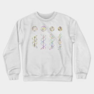 A-,B-,C- and Z-DNA Crewneck Sweatshirt